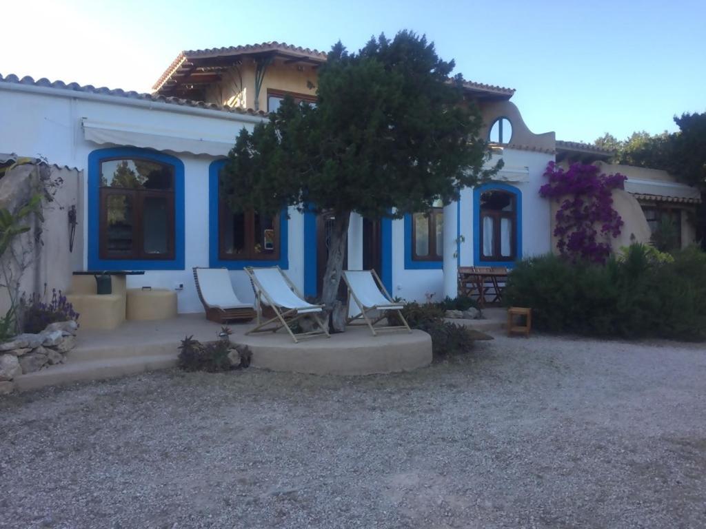 Вилла Casa Goro Formentera Пляж Миджорн Экстерьер фото